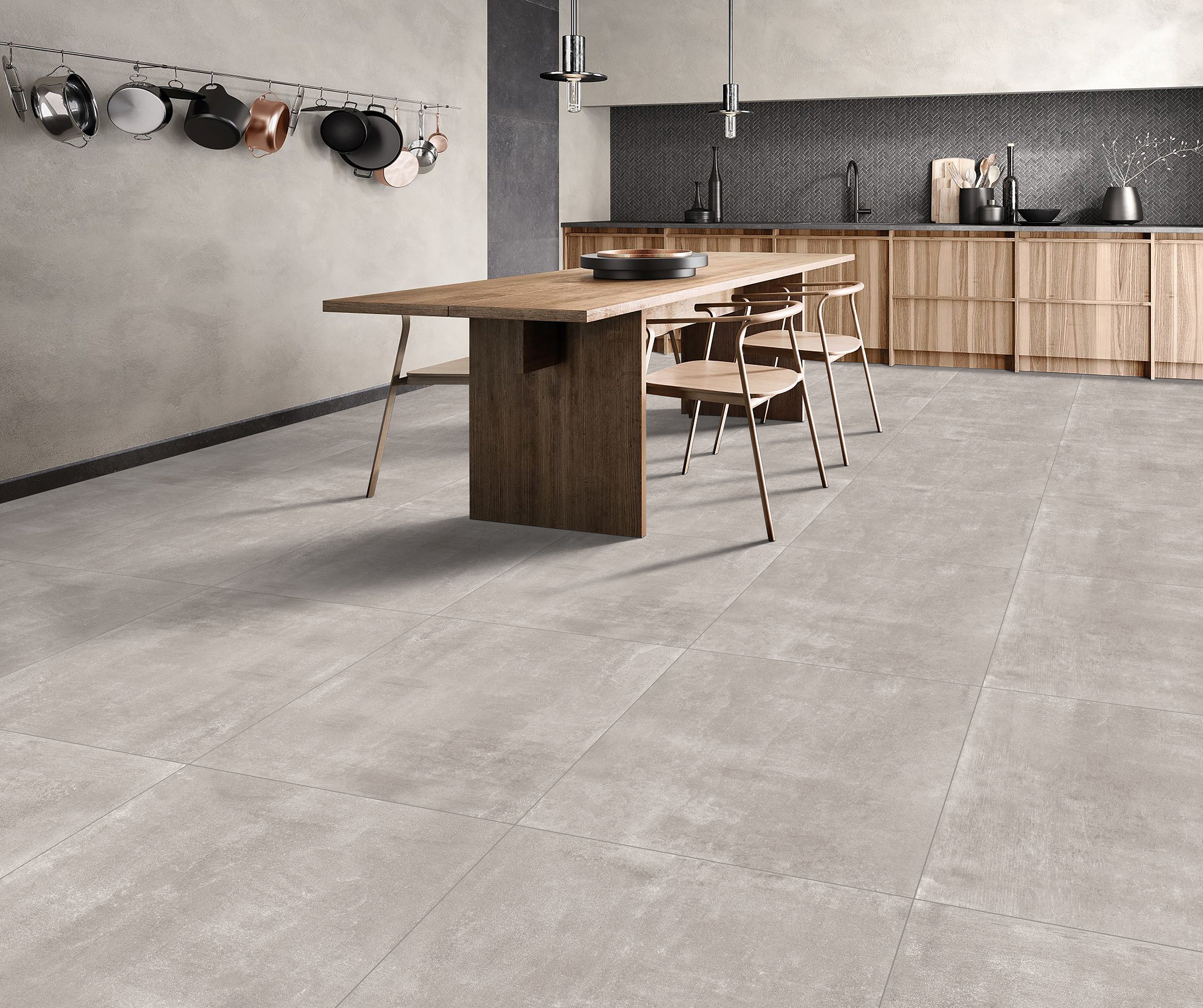 Vloertegel/wandtegel Meraki Pearl 60x60 mat gerectificeerd