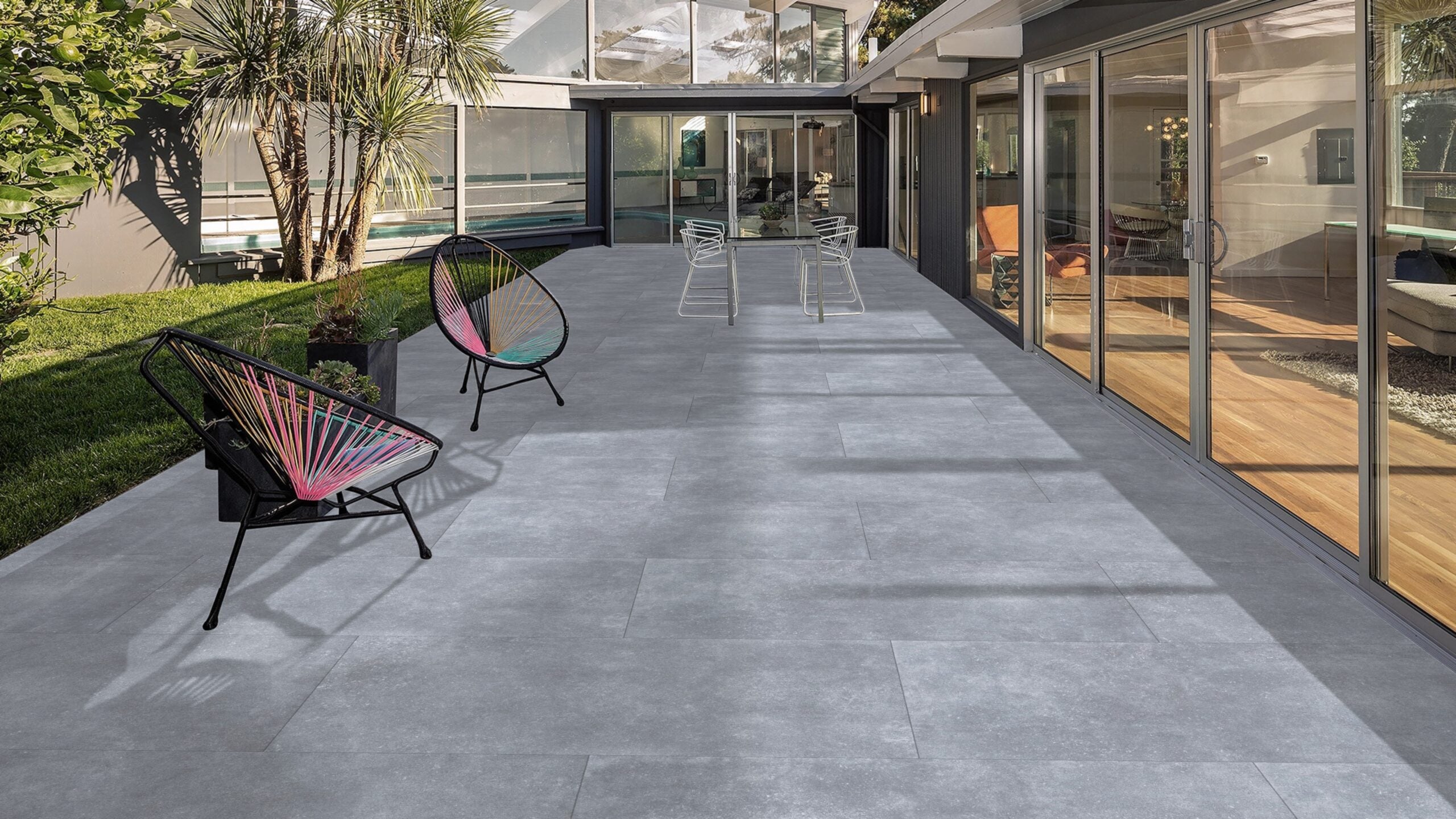 Vloertegel/wandtegel Bluestone Graphite 60x120 mat gerectificeerd
