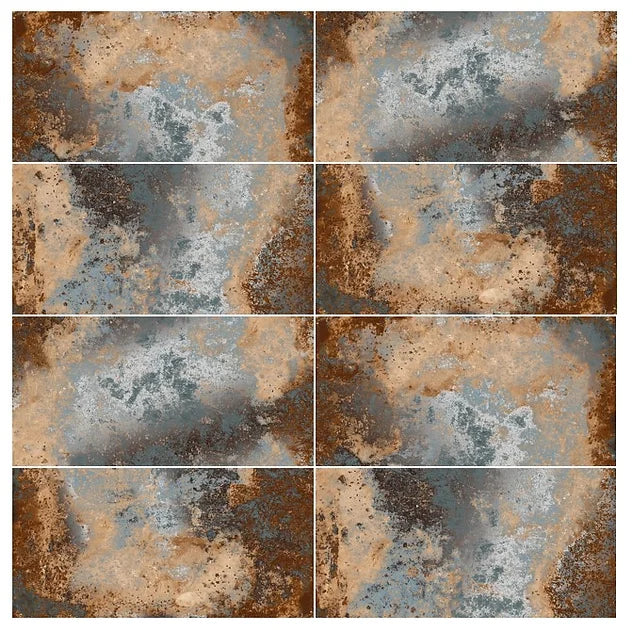 Vloertegel/wandtegel Venus Rust 60x120 Metal-mat gerectificeerd